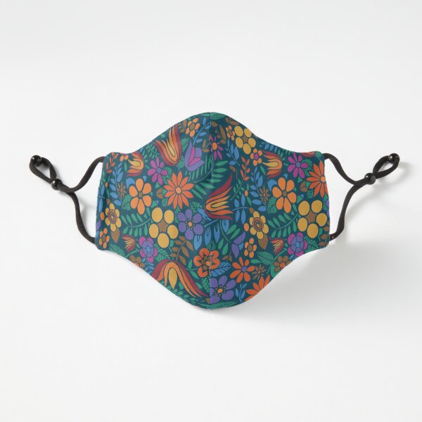 Another Floral Retro Fitted 3-Layer