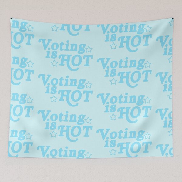 Item preview, voting is hot -  light blue edition designed and sold by elizastreet.