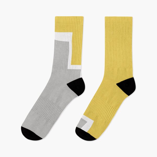 Item preview, Simple geometric grey and yellow textured. designed and sold by marinaklykva.
