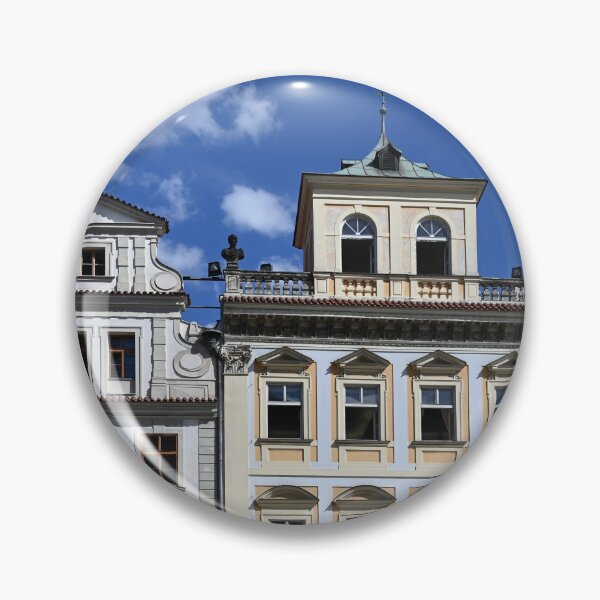 Item preview, Colorful old buildings in Old Town Square Prague designed and sold by goceris.