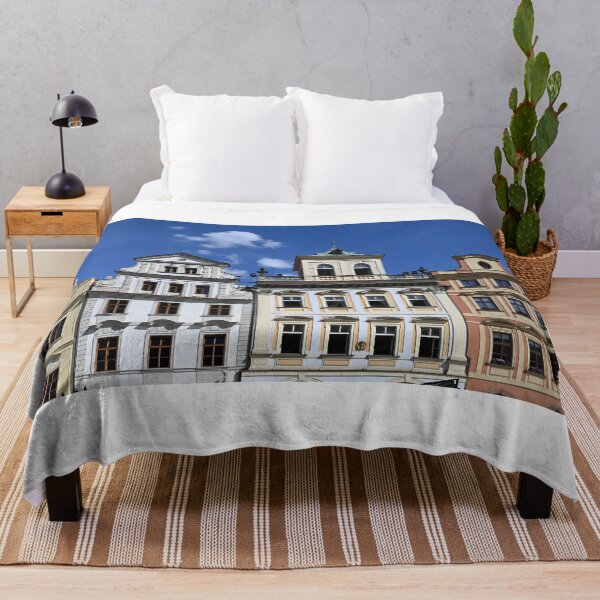 Item preview, Colorful old buildings in Old Town Square Prague designed and sold by goceris.