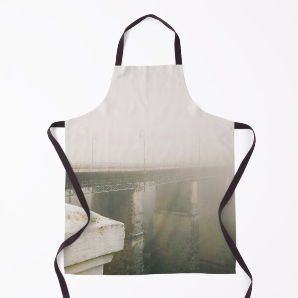 Item preview, Misty bridge leading to nowhere over the Canyon designed and sold by helenkaiy.