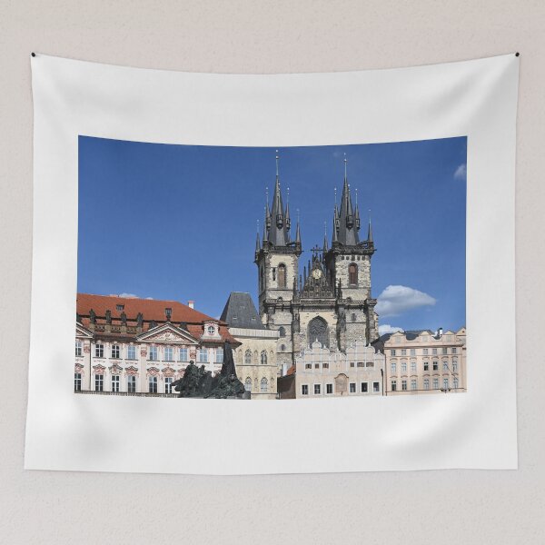 Item preview, Tyn Church in Old Town Square Prague cityscape designed and sold by goceris.