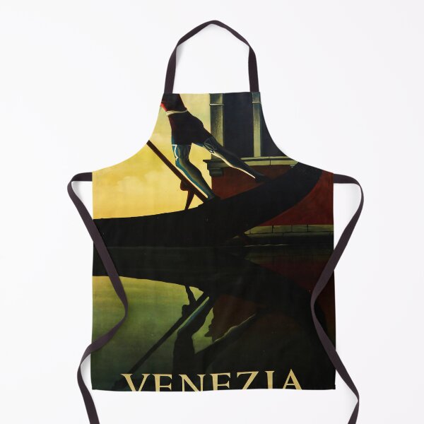 Item preview, Venezia retro poster designed and sold by CorasPosters.