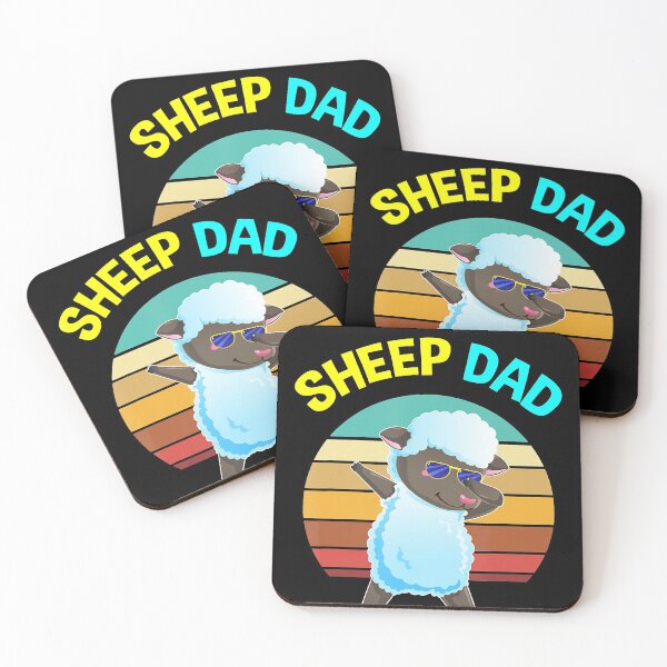 Item preview, Cute Dabbing Sheep Dad Funny Lovers Gifts Daddy Fathers T-Shirt designed and sold by EliseJenkins.