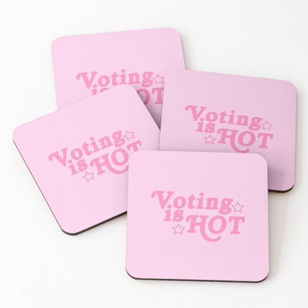 Item preview,  voting is hot -  pastel pink edition designed and sold by elizastreet.