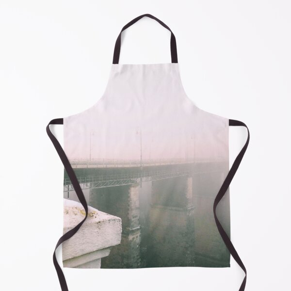 Item preview, Misty bridge leading to nowhere over the Canyon designed and sold by helenkaiy.