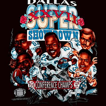 vintage dallas cowboys 1993 Starline Super Bowl XXVII poster 16”x20”