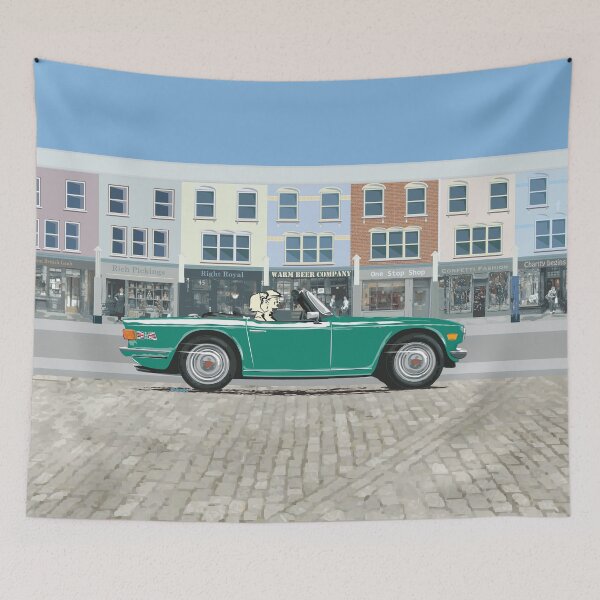 Item preview, Emerald Green color TR6 – the Classic British Sports Car designed and sold by Bigs66.