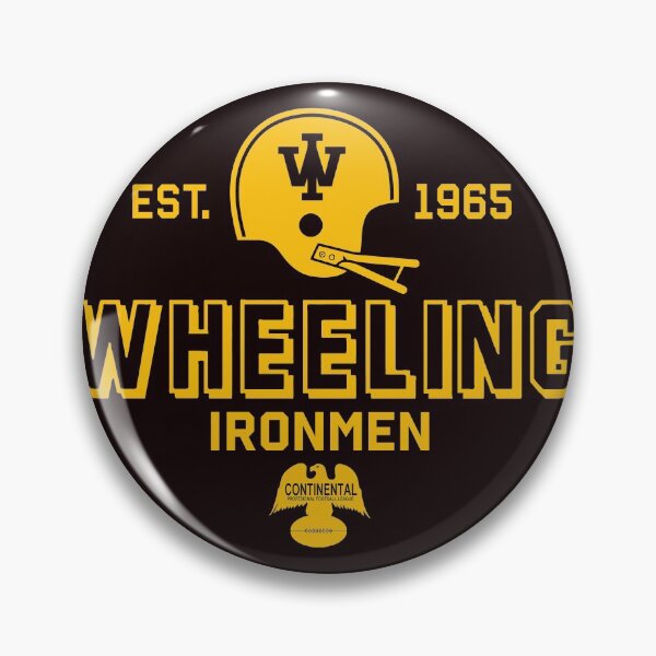Item preview, Wheeling Ironmen 1965 Continental Football League designed and sold by JSSCustom.
