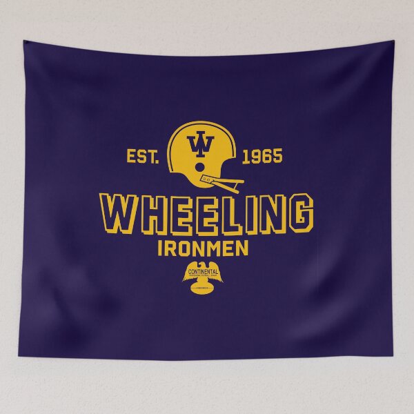 Item preview, Wheeling Ironmen 1965 Continental Football League designed and sold by JSSCustom.