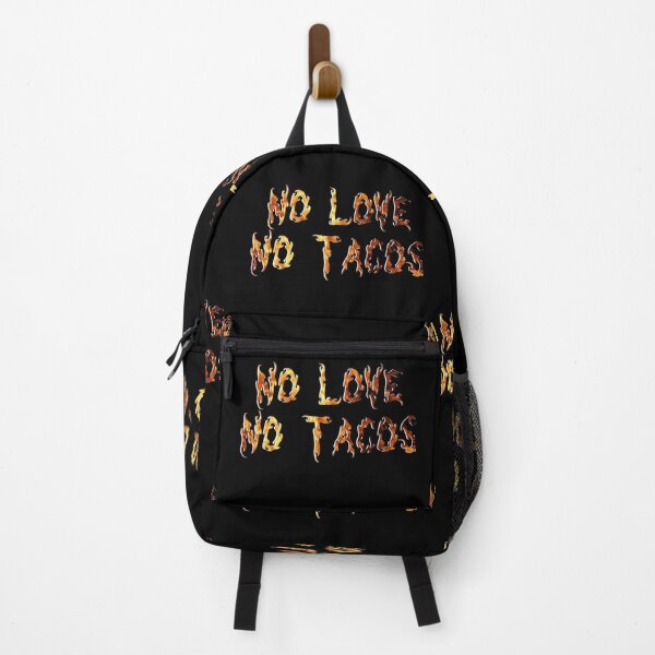 Item preview, No Love No Tacos - Fire Text designed and sold by My Cool Store.