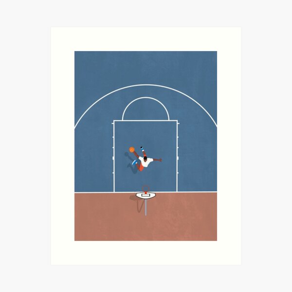 Item preview, Basketball Playground | Minimal Visual Art designed and sold by The-Drone-Man.