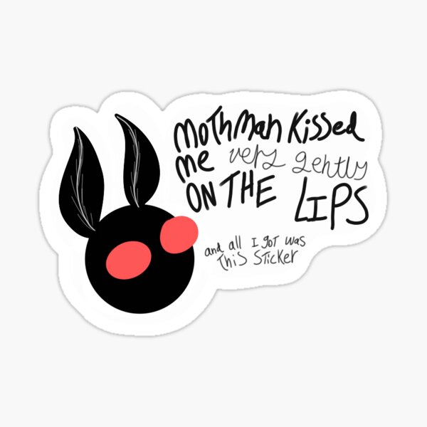 Item preview, mothman kissed me designed and sold by the-botnik.