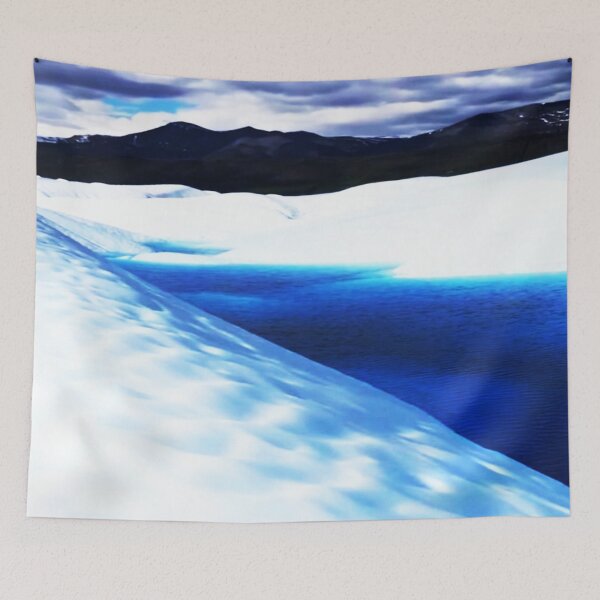 Item preview, BLUE OCEAN SNOW  designed and sold by 3Akshithaa.
