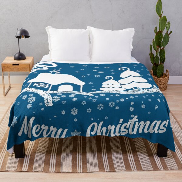 Item preview, Christmas patterns, winter holiday, Christmas house with Christmas trees designed and sold by Nesterova.
