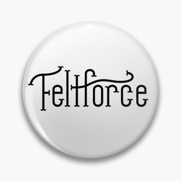 Item preview, Feltforce - Black Text designed and sold by feltbeats.