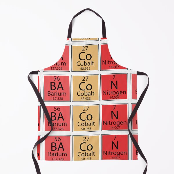 Item preview, bacon periodic table designed and sold by The Parallel X.