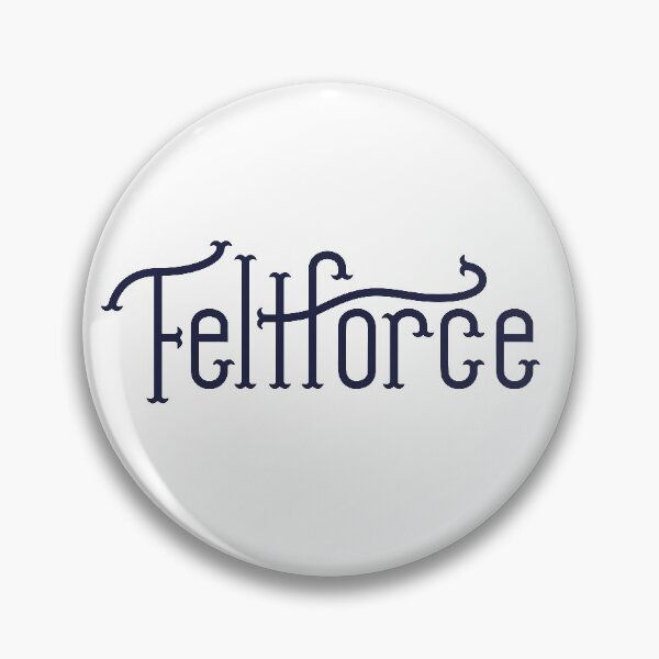 Item preview, Feltforce - Navy Text designed and sold by feltbeats.