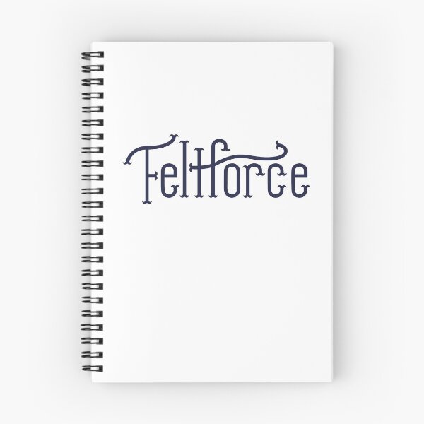Item preview, Feltforce - Navy Text designed and sold by feltbeats.