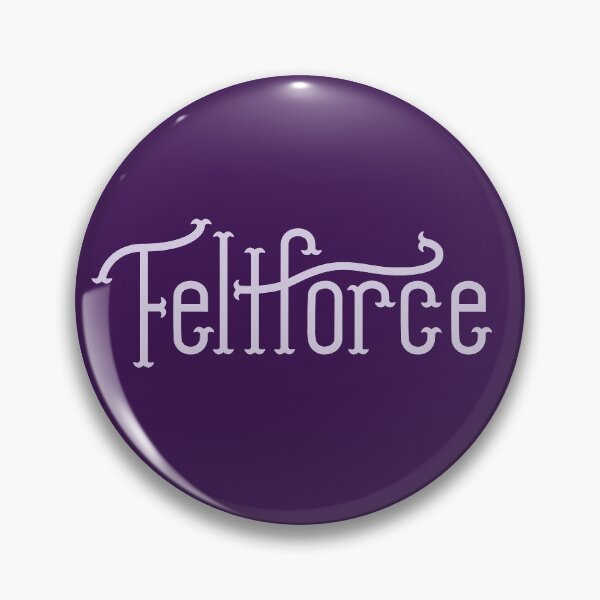 Item preview, Feltforce - Purple Text designed and sold by feltbeats.