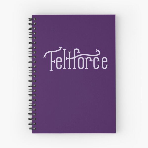 Item preview, Feltforce - Purple Text designed and sold by feltbeats.