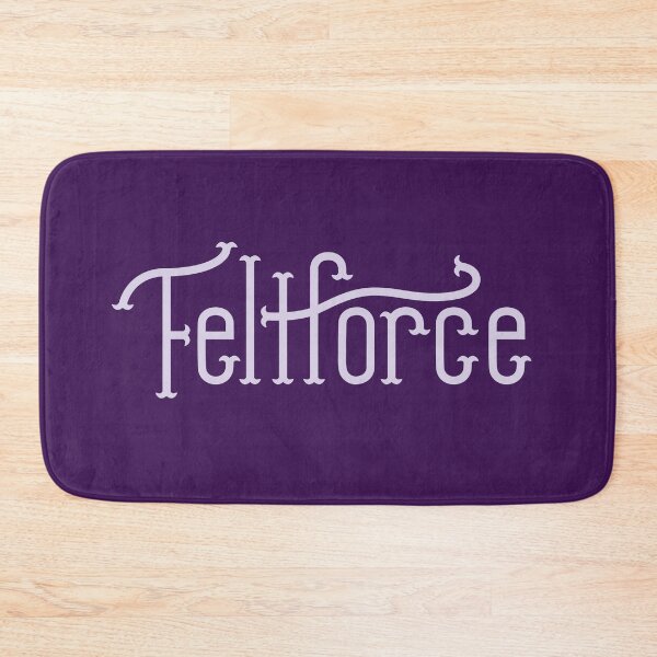 Item preview, Feltforce - Purple Text designed and sold by feltbeats.