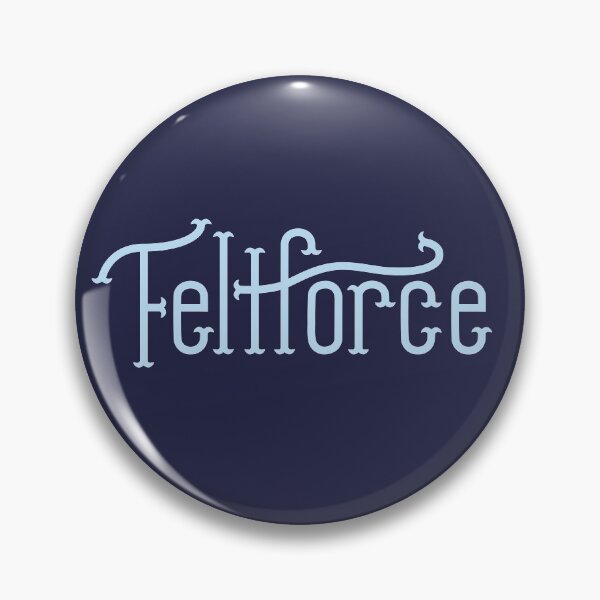 Item preview, Feltforce - Blue Text designed and sold by feltbeats.