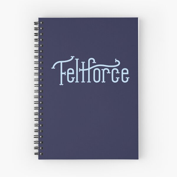 Item preview, Feltforce - Blue Text designed and sold by feltbeats.