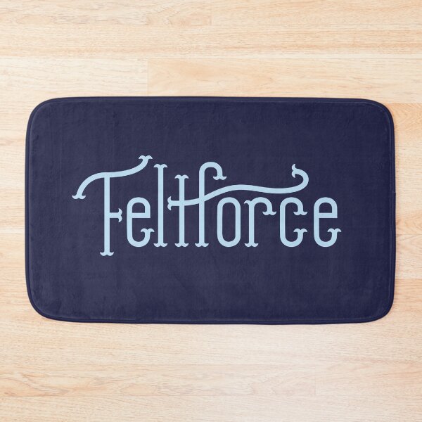 Item preview, Feltforce - Blue Text designed and sold by feltbeats.
