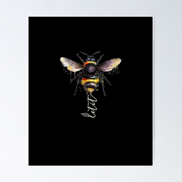 Item preview, Let it Bee, Let it Be Bee Watercolor Artwork T-Shirt designed and sold by TylerKay.