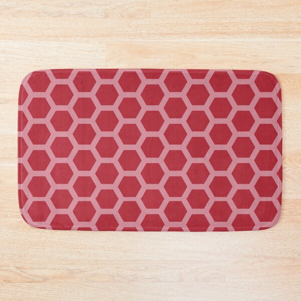 Item preview, Preppy Retro 1980s Vintage Red Honeycomb  designed and sold by IamTrending.