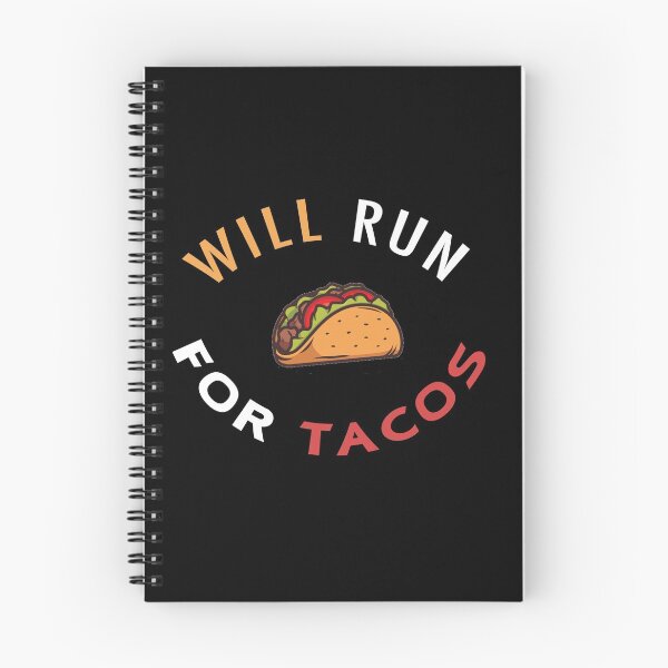 Item preview, Will Run For Tacos designed and sold by BasicWear.