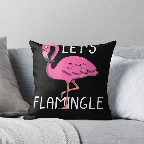 Item preview, Let's Flamingle Cute Pink Flamingo Summer Lover T-Shirt designed and sold by TylerKay.
