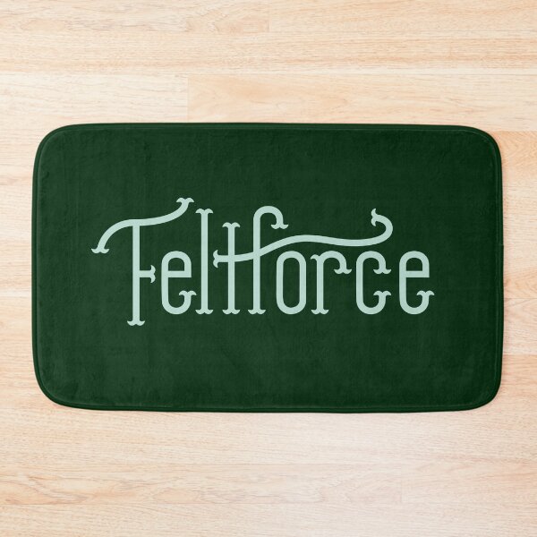 Item preview, Feltforce - Green Text designed and sold by feltbeats.