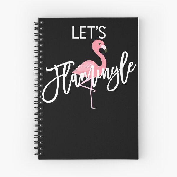 Item preview, Lets Flamingle Shirt With Flamingo Script designed and sold by TylerKay.