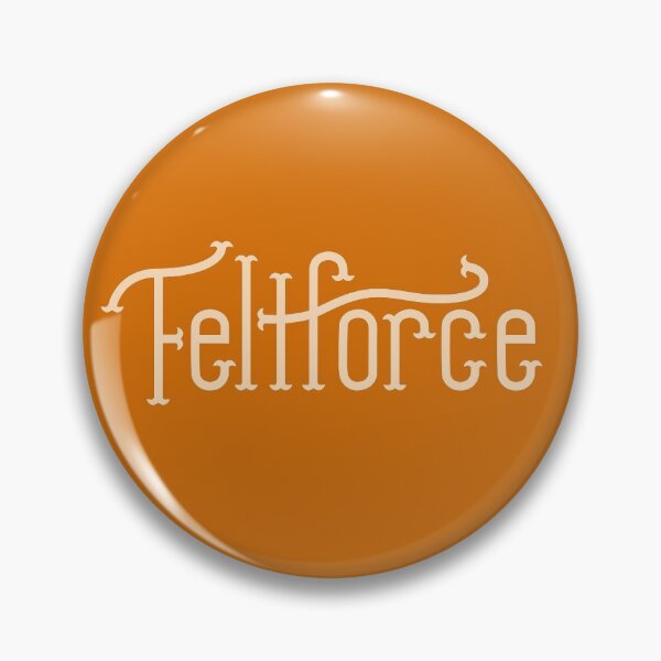 Item preview, Feltforce - Orange Text designed and sold by feltbeats.