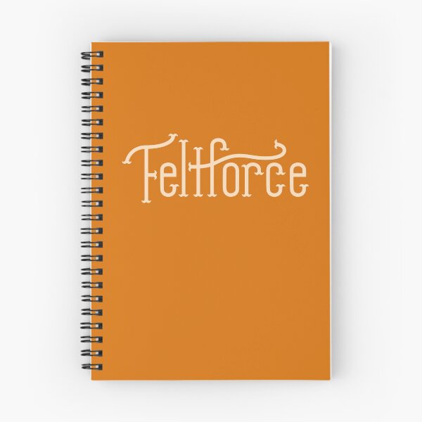 Item preview, Feltforce - Orange Text designed and sold by feltbeats.