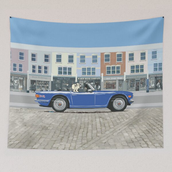 Item preview, Sapphire Blue color TR6 – the Classic British Sports Car designed and sold by Bigs66.