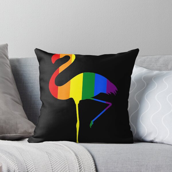 Item preview, LGBT Pride Colors Flamingo T-Shirt - Rainbow Flamingo Pride designed and sold by TylerKay.