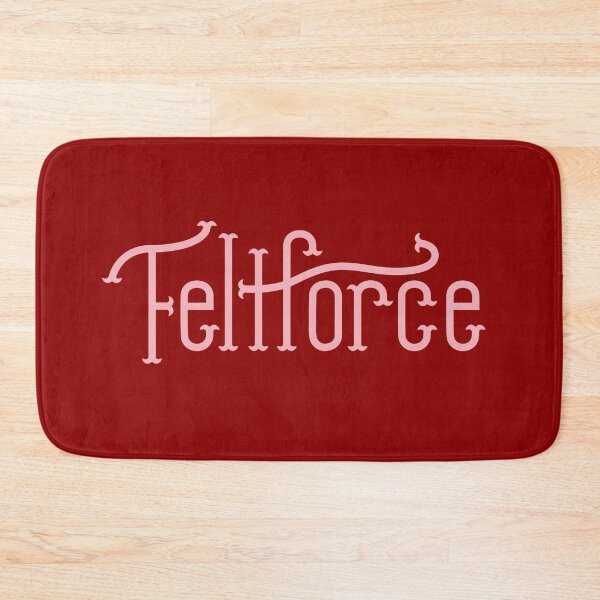 Item preview, Feltforce - Red Text designed and sold by feltbeats.