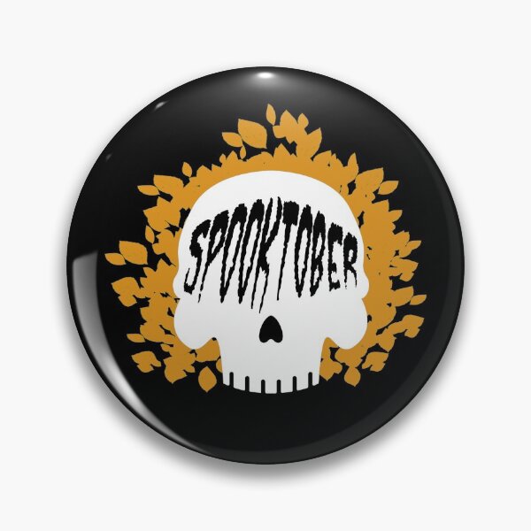 Item preview, Halloween - Skull of the Orange Leaf designed and sold by Bregustol.