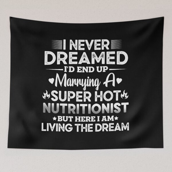 Item preview, marrying a super hot nutritionist couple nutritionist love gift  designed and sold by Majesticoo.