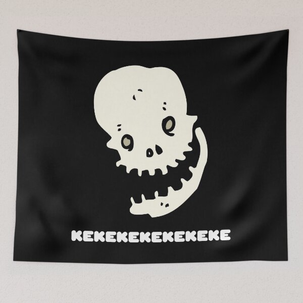Item preview, Laughing Skull Ke ke ke ke ke ke ke Funny Skeleton Gift Halloween Costume designed and sold by Nathalie Aynié.