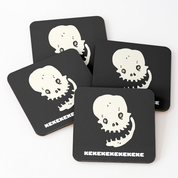 Item preview, Laughing Skull Ke ke ke ke ke ke ke Funny Skeleton Gift Halloween Costume designed and sold by Nathalie Aynié.
