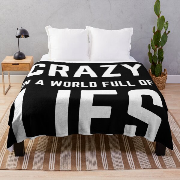 Item preview, Telling the Truth is Crazy in a World Full of Lies designed and sold by lazinha.