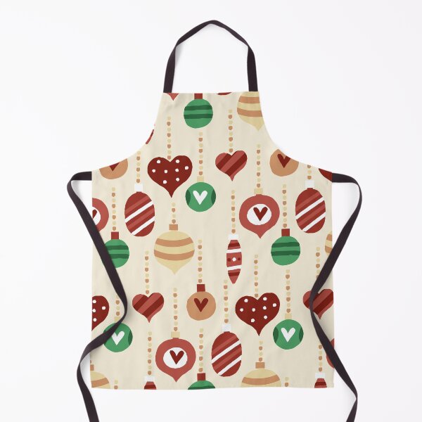 Item preview, Festive Ornaments- Christmas Pattern (Cream) designed and sold by HeraAndKosmos.