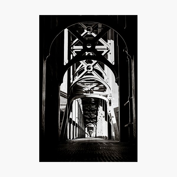 Item preview, High Bridge Symmetry-Newcastle Upon Tyne (monochrome) designed and sold by Ryan  Ten.
