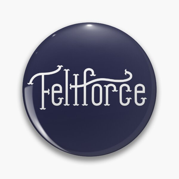 Item preview, Feltforce - White Text designed and sold by feltbeats.