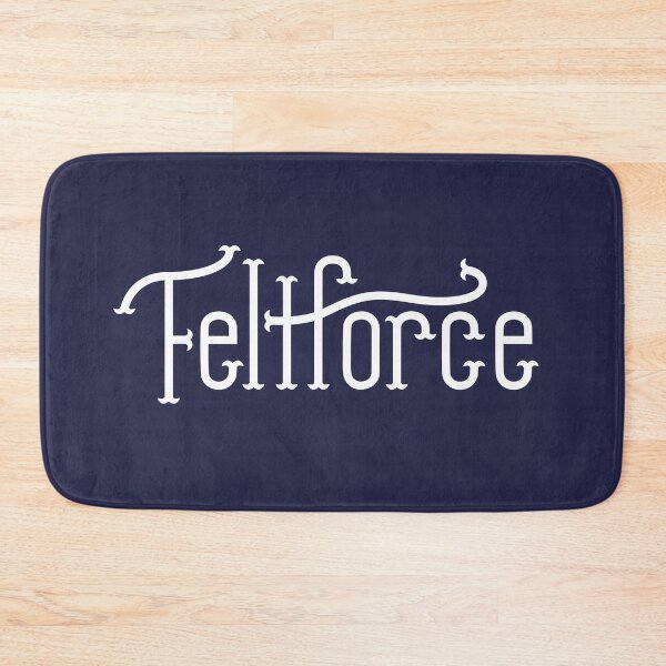 Item preview, Feltforce - White Text designed and sold by feltbeats.